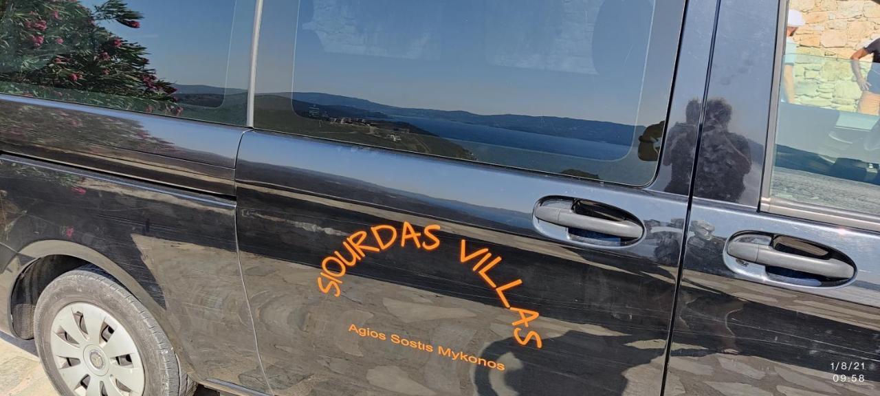 Siourdas Mykonos Villas Agios Sostis  エクステリア 写真