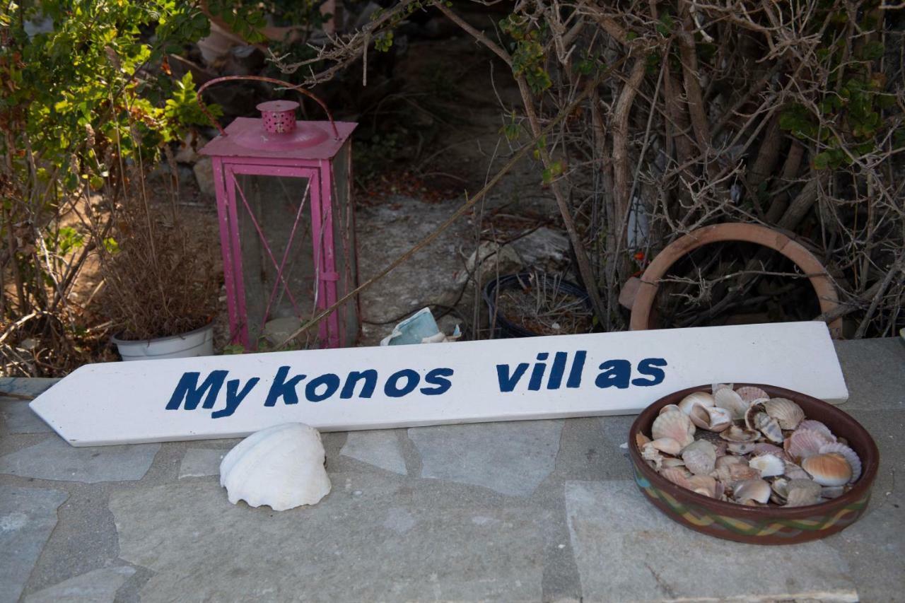 Siourdas Mykonos Villas Agios Sostis  エクステリア 写真