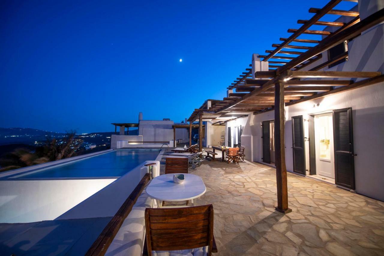 Siourdas Mykonos Villas Agios Sostis  エクステリア 写真