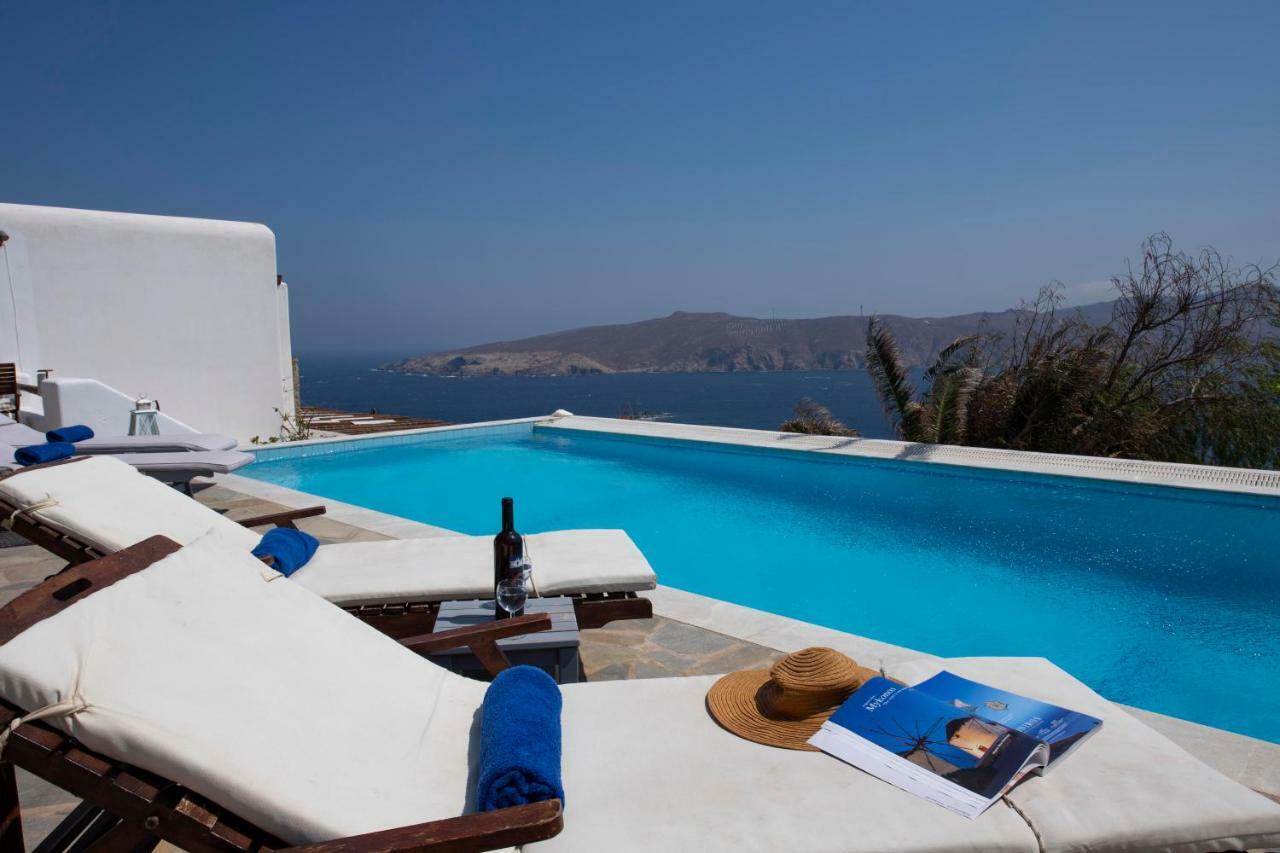 Siourdas Mykonos Villas Agios Sostis  エクステリア 写真