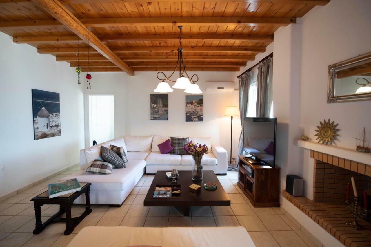 Siourdas Mykonos Villas Agios Sostis  エクステリア 写真