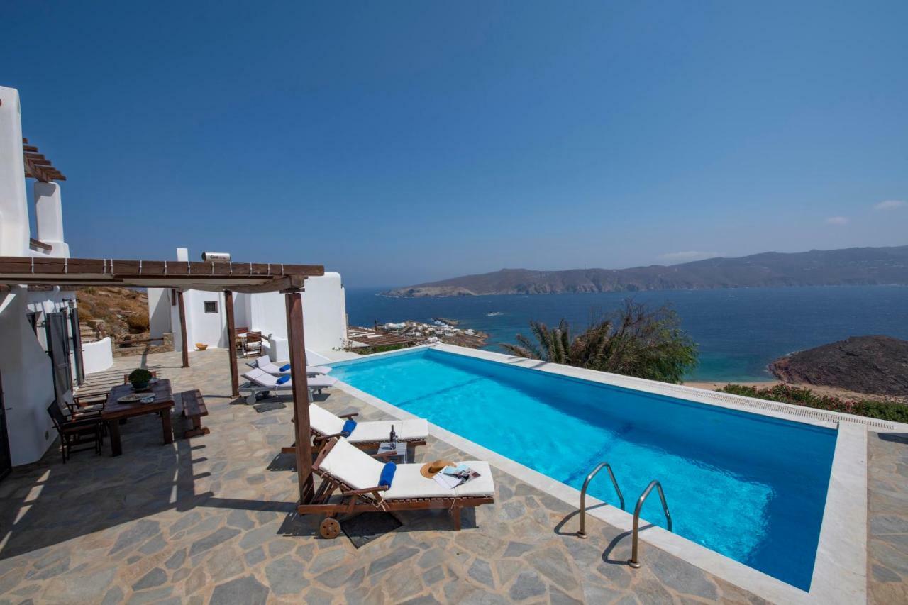 Siourdas Mykonos Villas Agios Sostis  エクステリア 写真